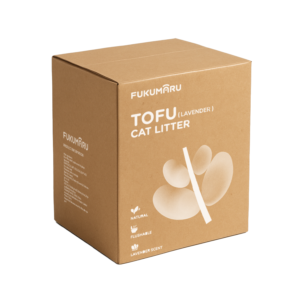 Tofu Cat Litter Lavender 10kg box