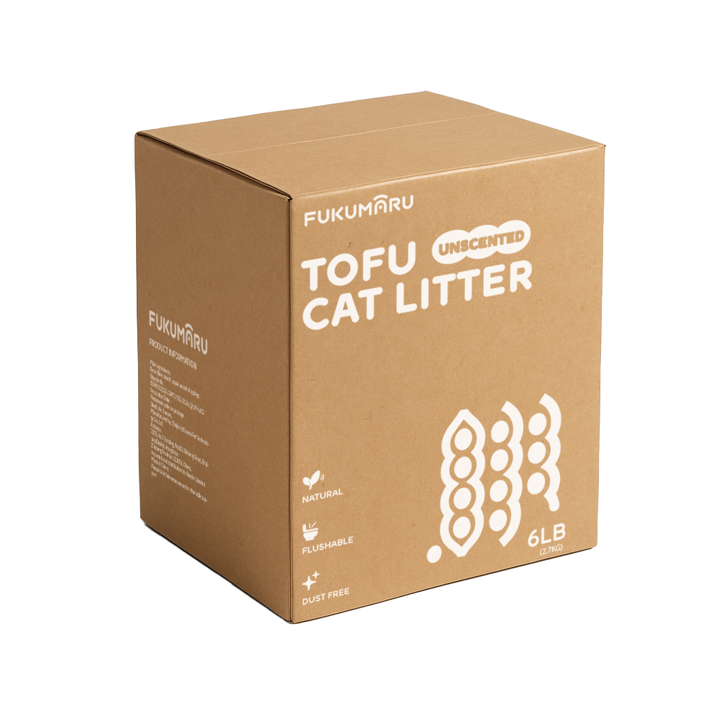 Tofu Cat Litter Unscented 10kg box