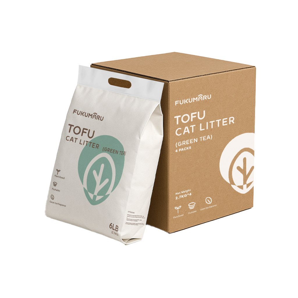 Tofu Cat Litter Green Tea - 10kgs