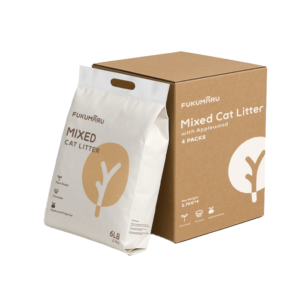 Tofu Cat Litter Mixed Litter - 10kgs (WIN Dyson V8 cordless vacuum)