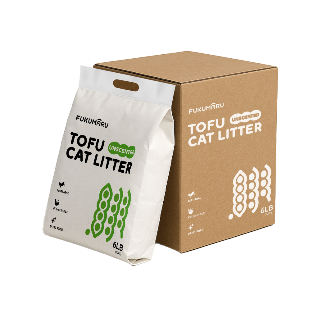 Tofu Cat Litter Unscented - 10kgs