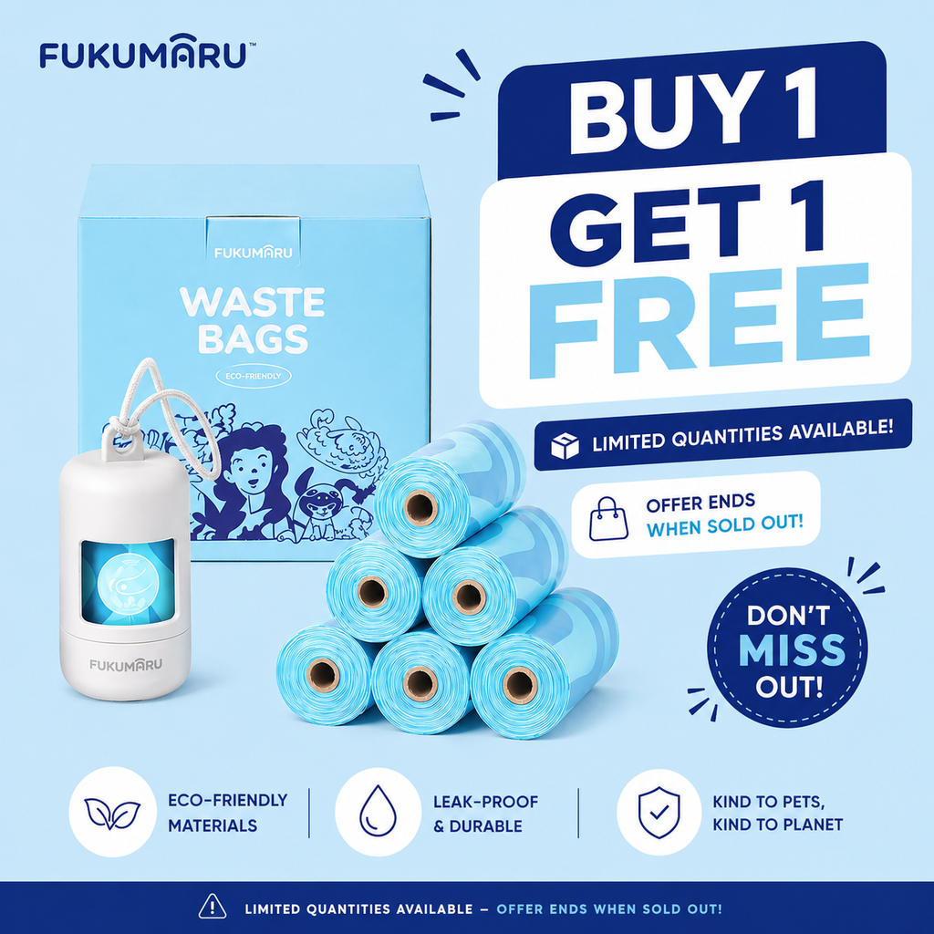 Eco & Compostable Poop Bags - Buy 1 Get 1 Free!