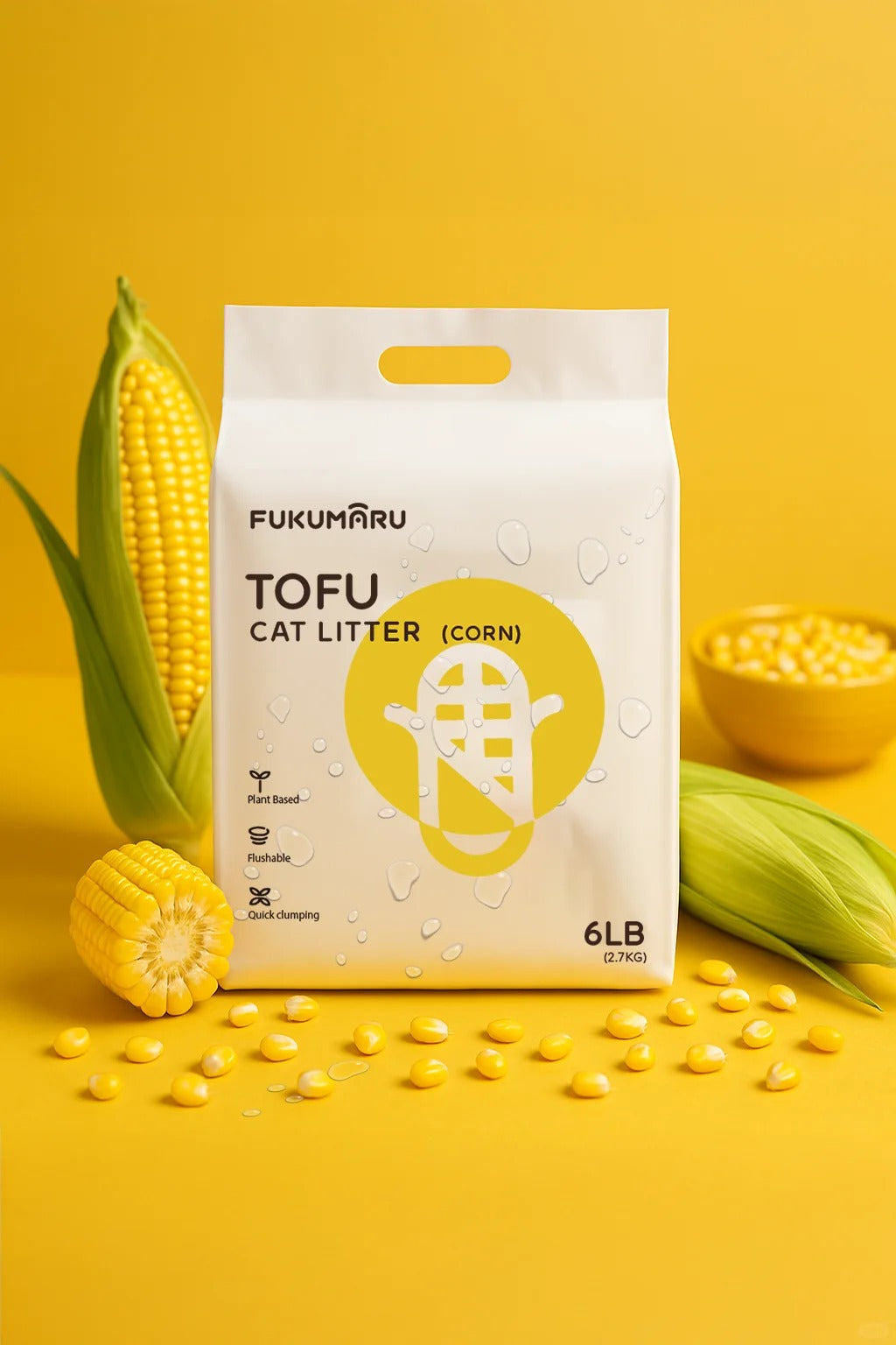 Tofu Cat Litter Corn