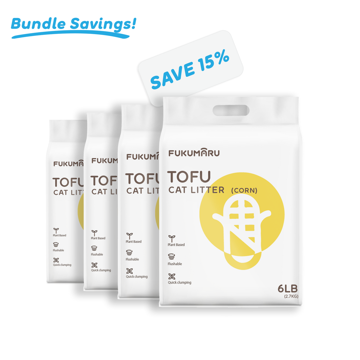 Tofu Cat Litter Corn